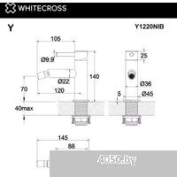 Whitecross Y Y1220NIB (брашированный никель)