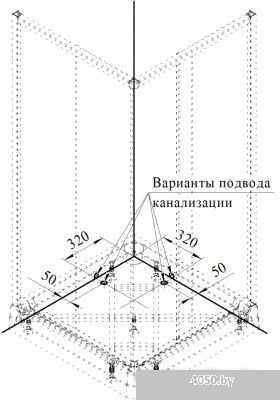 Radomir 90 1-09-1-0-0-1181 (матовое стекло)