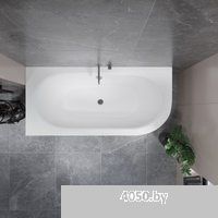 Lauter Bliss 180 L 21201081L (с ножками и черным подголовником)