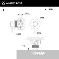 Whitecross Y Y1245BL (черный матовый)