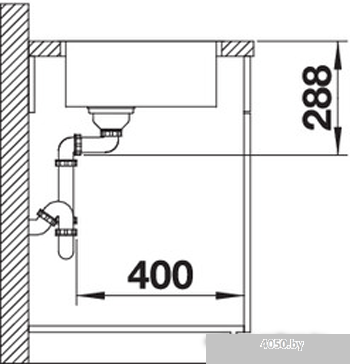 Кухонная мойка Blanco Zerox 700-IF Durinox (без клапана-автомата)