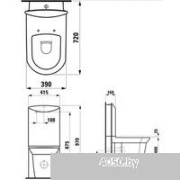 Laufen Mylife 8229434000001 (без бачка, без сиденья)