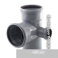 РосТурПласт Крестовина двухплоскостная для вн.канал. 110х110х50х87° (правая)