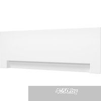 Lauter Estelle 130х70 21206030 (с ножками, серым подголовником, белым лицевым и торцевым экраном)