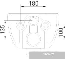 Унитаз Berges Wasserhaus Ego XL Rimless + Toma Slim SO + Novum525 + D3 043201