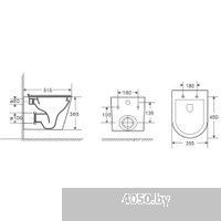 D&K Venice DT1026516 (белый, сиденье микролифт)