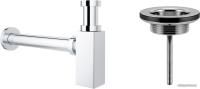 Wellsee Drainage System 182109005 (сифон, выпуск, хром)