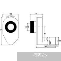 Cersanit HC-UP50 ZP-1363-922-203