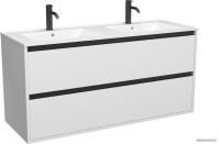 ЗОВ Тумба с умывальником Парма 120 P120LWP0MWMC1B-OL120 (белый матовый)