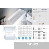 1Марка Modern 170x70 (с ножками и экраном)