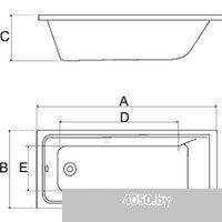 Alba Spa Gamma 180х70