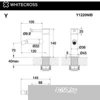 Whitecross Y Y1220GLB (брашированное золото)