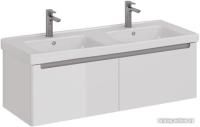 Lemark Тумба под умывальник Buno Mini 125 LM05BM125T (белый глянец)