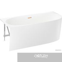 Wellsee Belle Spa 2.0 160x75 235802004 (пристенная ванна (левая) белый глянец, экран, каркас, сифон-