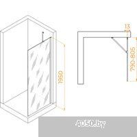 RGW WA-110B 351011008-14 80 (черный/прозрачное стекло)
