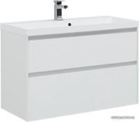 Aquanet Тумба с умывальником Гласс 100 242526