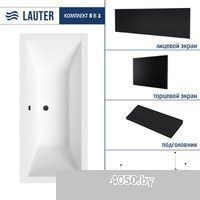 Lauter Oasis 180 21203080 (с каркасом, черным подголовником, черным лицевым и торцевым экраном)