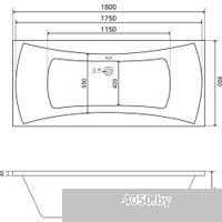Lauter Belgravia 180x80 21110180 (с каркасом)