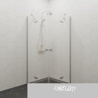 Triton Дельта-Хром 90x90 (без поддона)