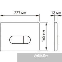 Berges Wasserhaus Vita Rimless 043375 (с сиденьем)