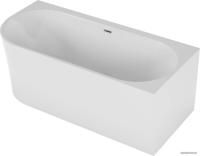 Polimat Sola 160x75 R (пристенная, белый)