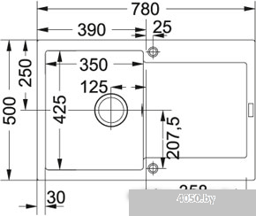 Кухонная мойка Franke MRG 611 (миндаль)