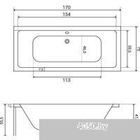 Lauter Oasis 170х75 21203070