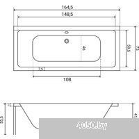 Lauter Oasis 165х75 21203065