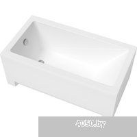 Lauter Estelle 130х70 21206030 (с ножками, серым подголовником, белым лицевым и торцевым экраном)