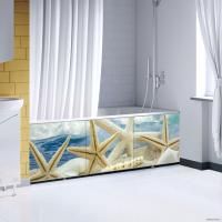 Экран под ванну Comfort Alumin Морская звезда 3D 1.5