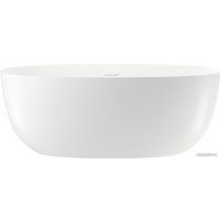 Wellsee clatant 159x74 231301002 (отдельностоящая ванна белый глянец, экран, ножки, сифон-автомат гл