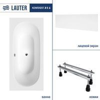 Lauter Ava 180х80 21208080 (с ножками и лицевым экраном)