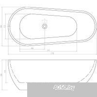 Cerutti Spa Mimi170 CT9671 1700x800x580