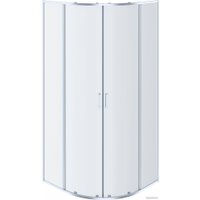 Aquatek 80x80 AQ ARI RO 08020CH (хром/прозрачное стекло)