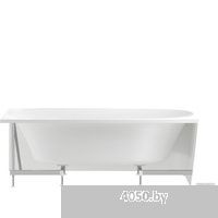 Wellsee Belle Spa 2.0 170x75 235805004 (пристенная ванна (левая) белый глянец, экран, каркас, сифон-