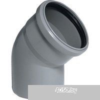 РосТурПласт Отвод для внутренней канализации 50х30°