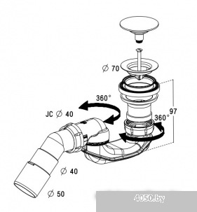 Сифон Radaway 578P