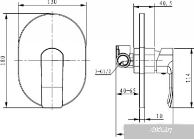 Смеситель Kaiser Aurora 67177-1 (бронзовый)