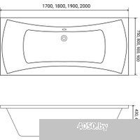 Lauter Belgravia 180x80 21110180 (с каркасом)