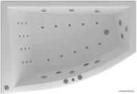 Ванна Aquatek Оракул 180x125 (с каркасом и экраном, слив справа)