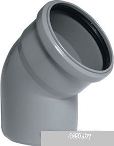 Фитинг РосТурПласт Отвод для внутренней канализации 110х30°