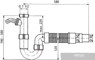 Сифон Blanco 137262-1