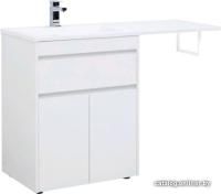 Aquanet Тумба под умывальник Токио 68 00237746 (левая, белый)