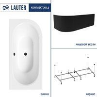 Lauter Bliss 170 L 21201071L (с каркасом и лицевым экраном черного цвета)