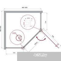 BelBagno UNO-195-P-1-100-C-Cr