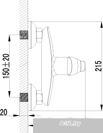 Смеситель Lemark plus ADVANCE LM1203C