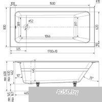 Wotte Line 170х80 БП-э00д1473