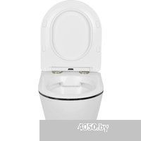 Roxen Antares Black в комплекте с инсталляцией StounFix Dual Fresh 6 в 1 964894 (кнопка: оружейная с