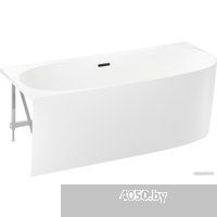 Wellsee Belle Spa 2.0 170x75 235805003 (пристенная ванна (левая) белый глянец, экран, каркас, сифон-