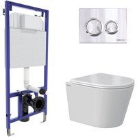 Berges Wasserhaus Vita Rimless 043377 (с сиденьем)
